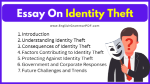 Essay On Identity Theft