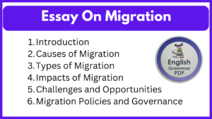 Essay On Migration