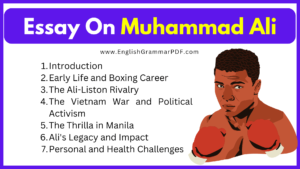 Essay On Muhammad Ali