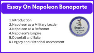 Essay On Napoleon Bonaparte