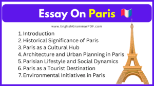 Essay On Paris