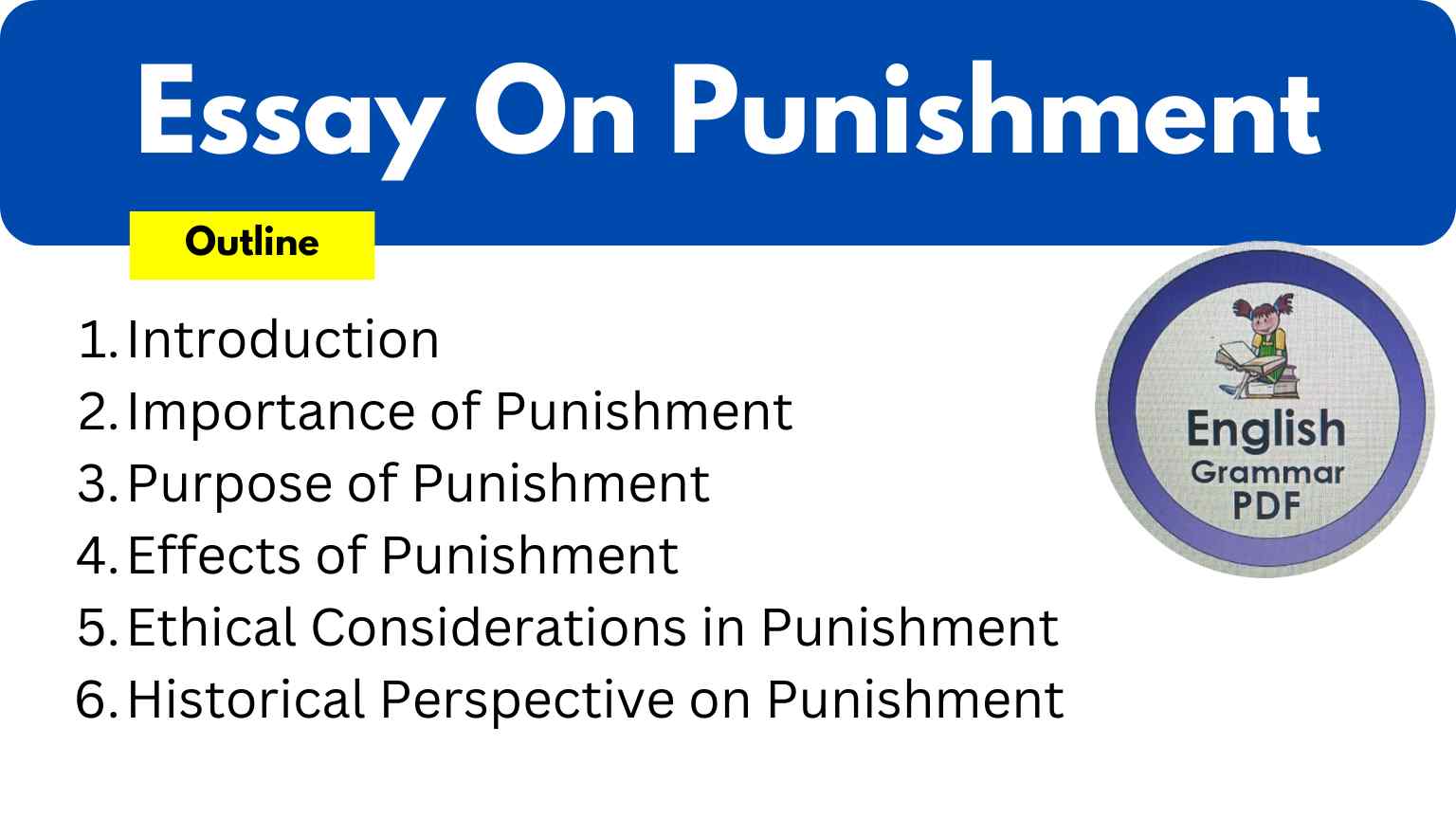 Essay On Punishment