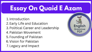 Essay On Quaid E Azam