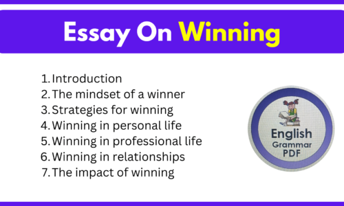 600+ Words Free Essay On Winning (Download Free Essays)