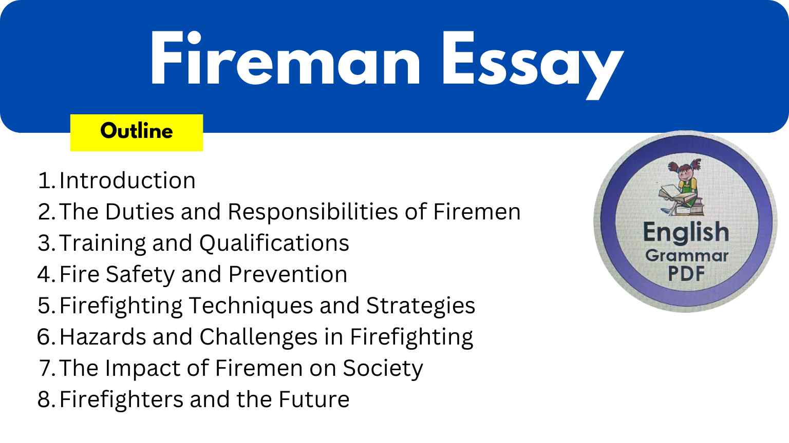 Fireman Essay