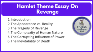 Hamlet Theme Essay On Revenge