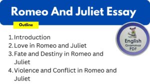 Romeo And Juliet Essay