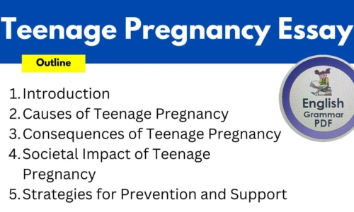 524 Words Teenage Pregnancy Essay (Free English Essays)