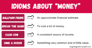 Idioms About “Money”