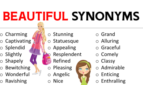 60 BEAUTIFUL Synonym: Other Words for BEAUTIFUL