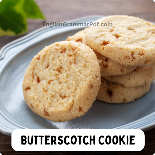 Butterscotch cookie