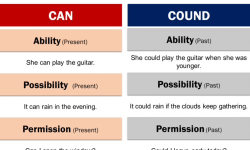 CAN vs COULD | Correct Use of Could & Can!