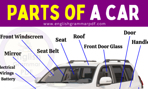 Car Parts Names: Learn Different Parts of a Car with Pictures!