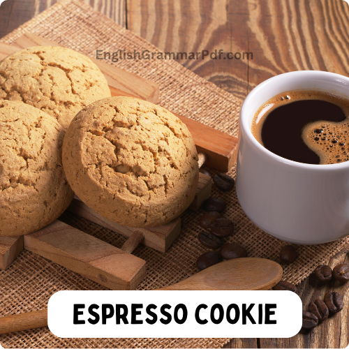 Espresso cookie