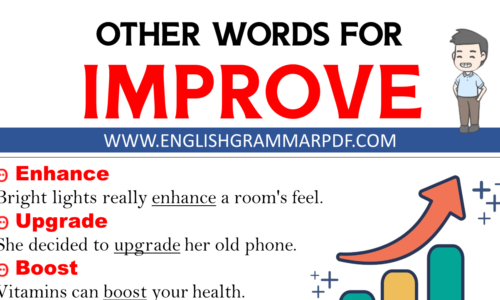 IMPROVE Synonym: 20 Alternatives to “IMPROVE” With Examples