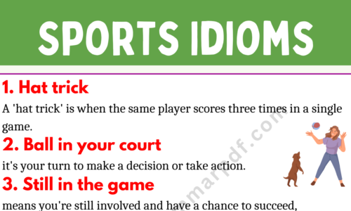 30 Sports Idioms with Meanings (Sound Like a Native)