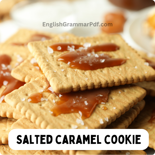 Salted caramel cookie