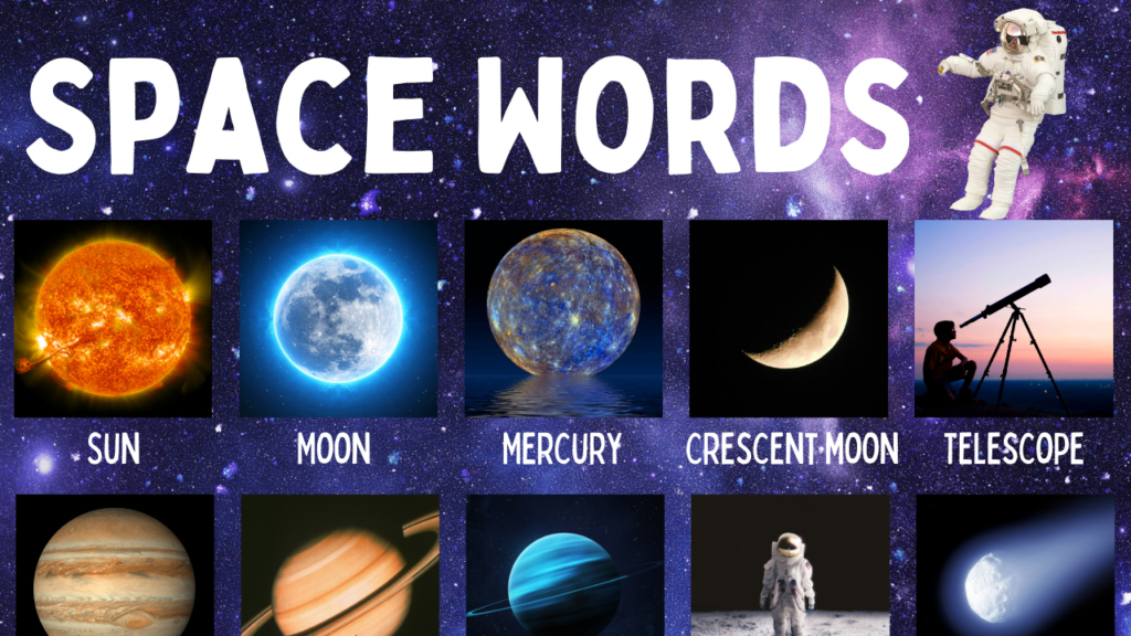 Space vocabulary Words