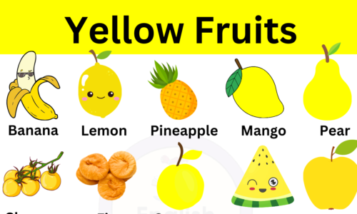 Yellow Fruits: List of Yellow Fruits Names to Teach Kids