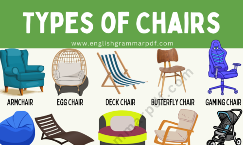 Types of Chairs: 50 Different Chair Styles Names