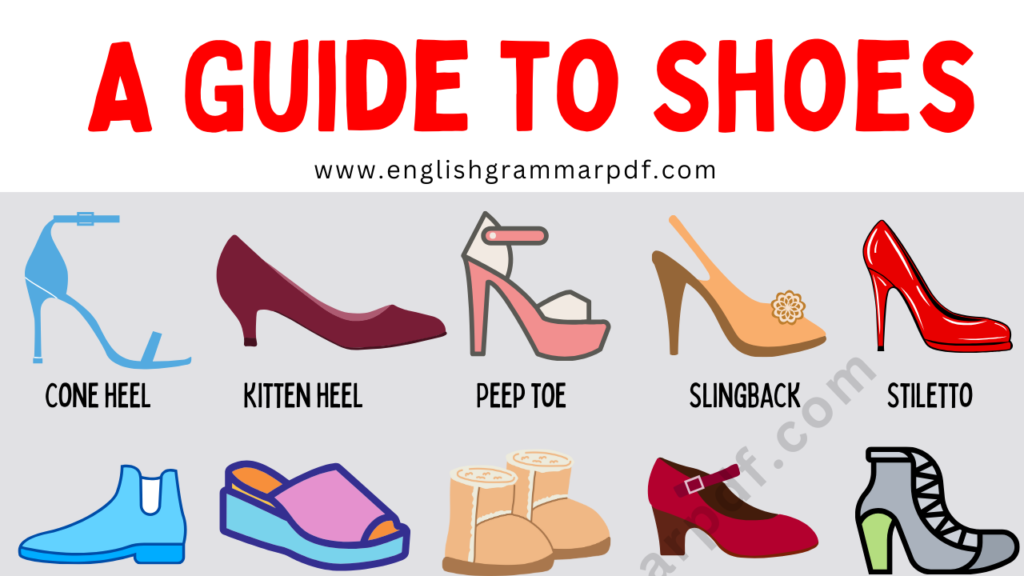 different Types of Shoes names