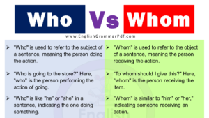 who vs whom