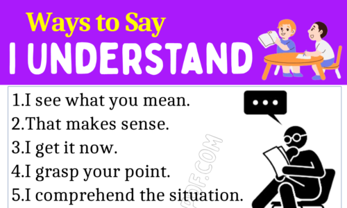 30 Amazing Ways to Say “I Understand”