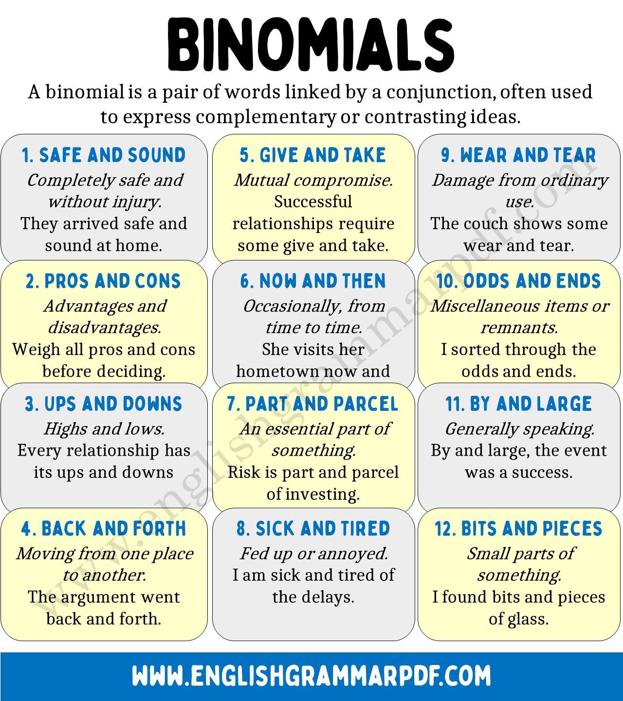 Binomials