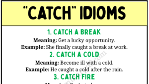 Catch Idioms Copy