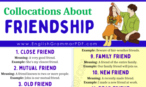 20 Collocations About Friendship