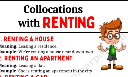 20 Collocations Related to Renting