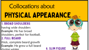 Collocations about Physical Appearance Copy