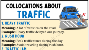 Collocations about TRAFFIC Copy