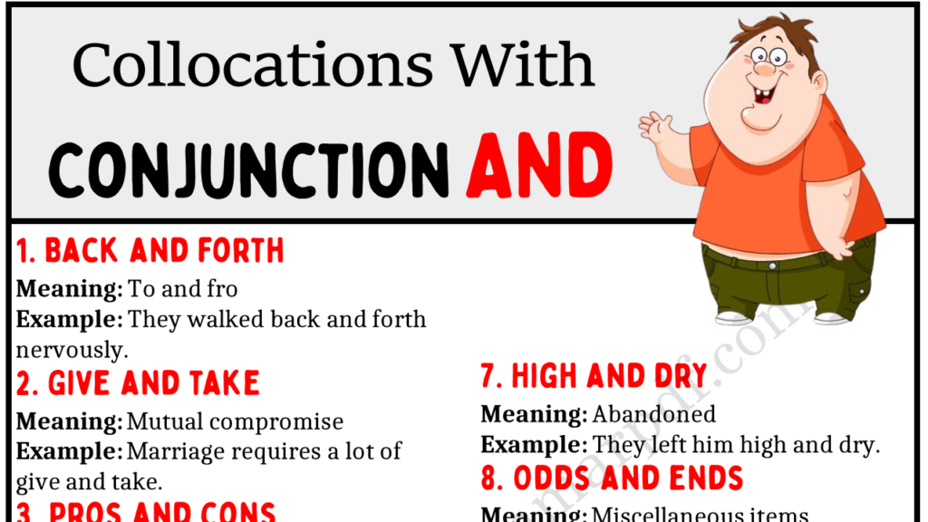 Collocations with the Conjunction and Copy