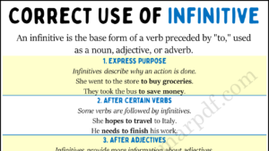 Correct Use of infinitive Copy