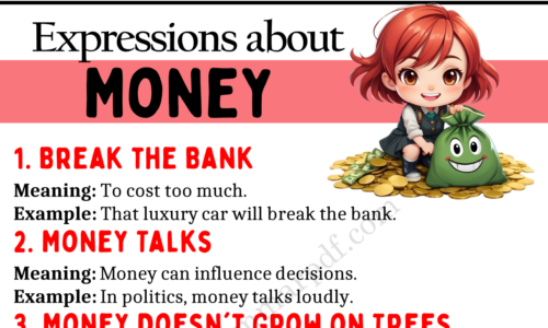 Learn 20 Expressions About Money