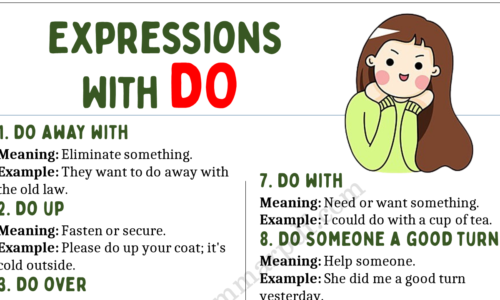 20 Interesting Expressions With “DO”