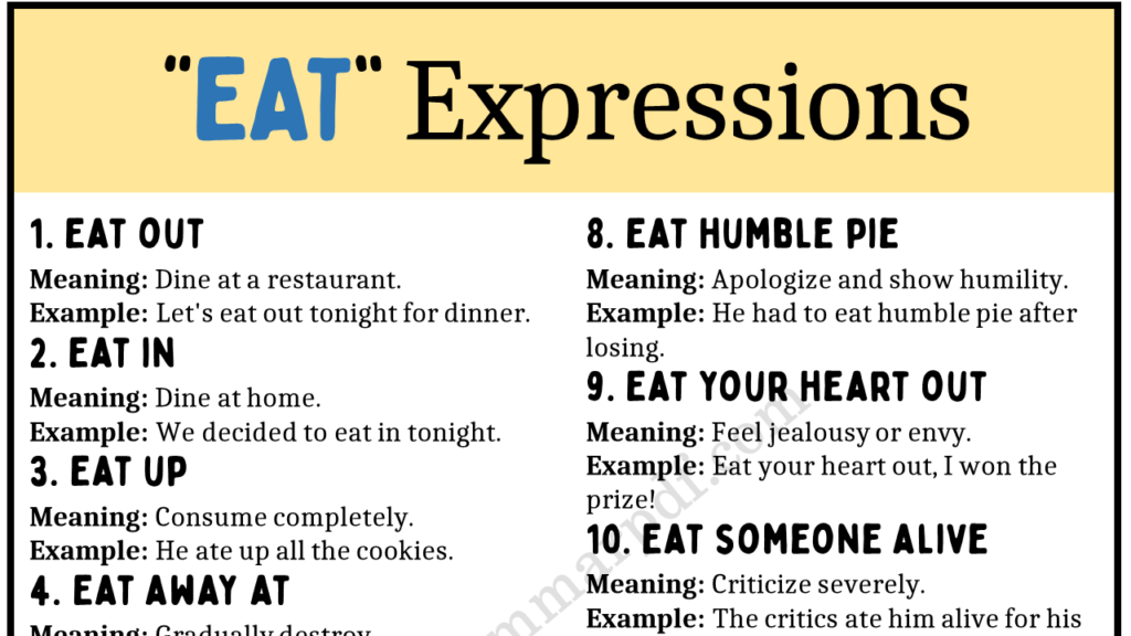 Expressions With EAT Copy