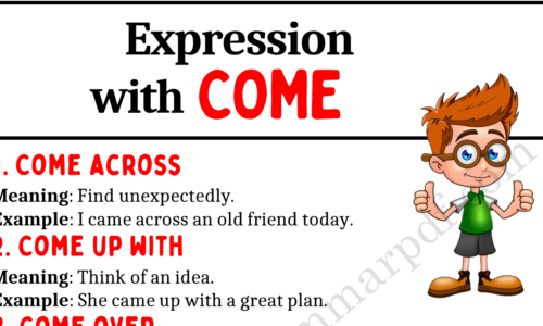 20 Everyday English Expressions with COME