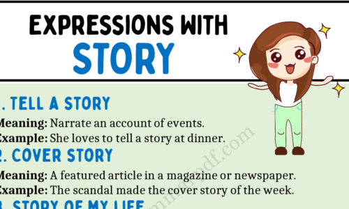 Learn 20 Expressions with “Story”