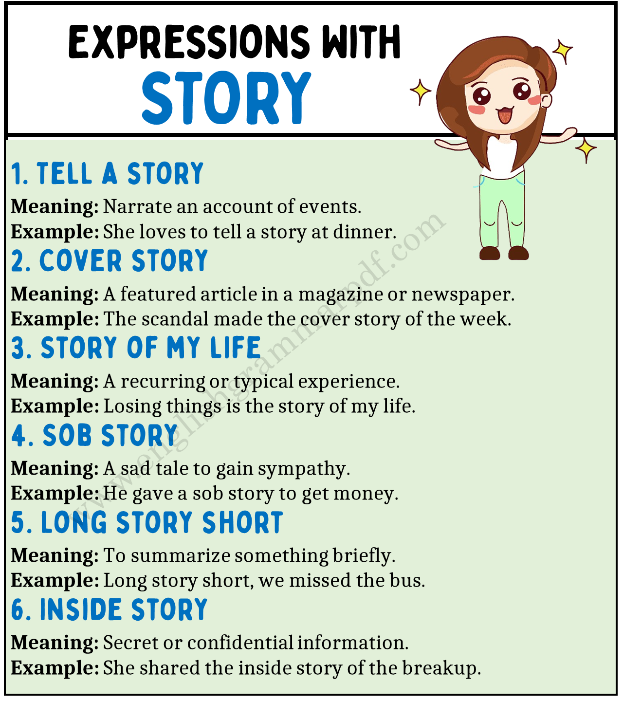 Expressions with Story