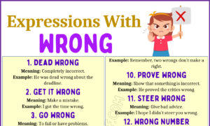 Expressions with Wrong 1