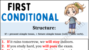 First Conditionals