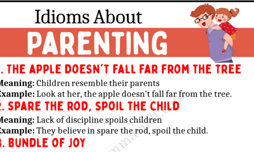 20 Idiomatic Ways to Talk about PARENTING in English