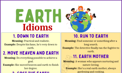 20 Earthy Idioms to Ground Your Language