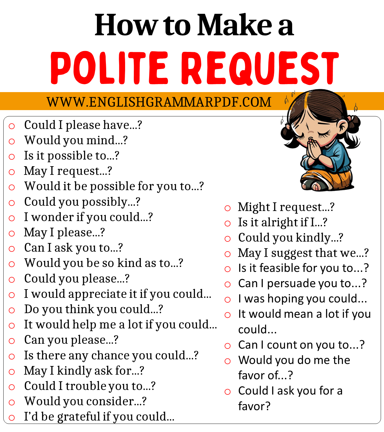 Make Polite Requests