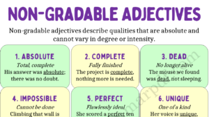 Non Gradable Adjectives Copy