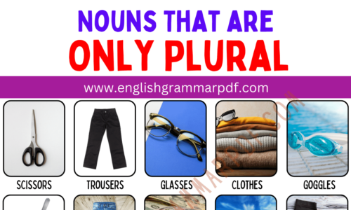 List of Plural-Only Nouns in English