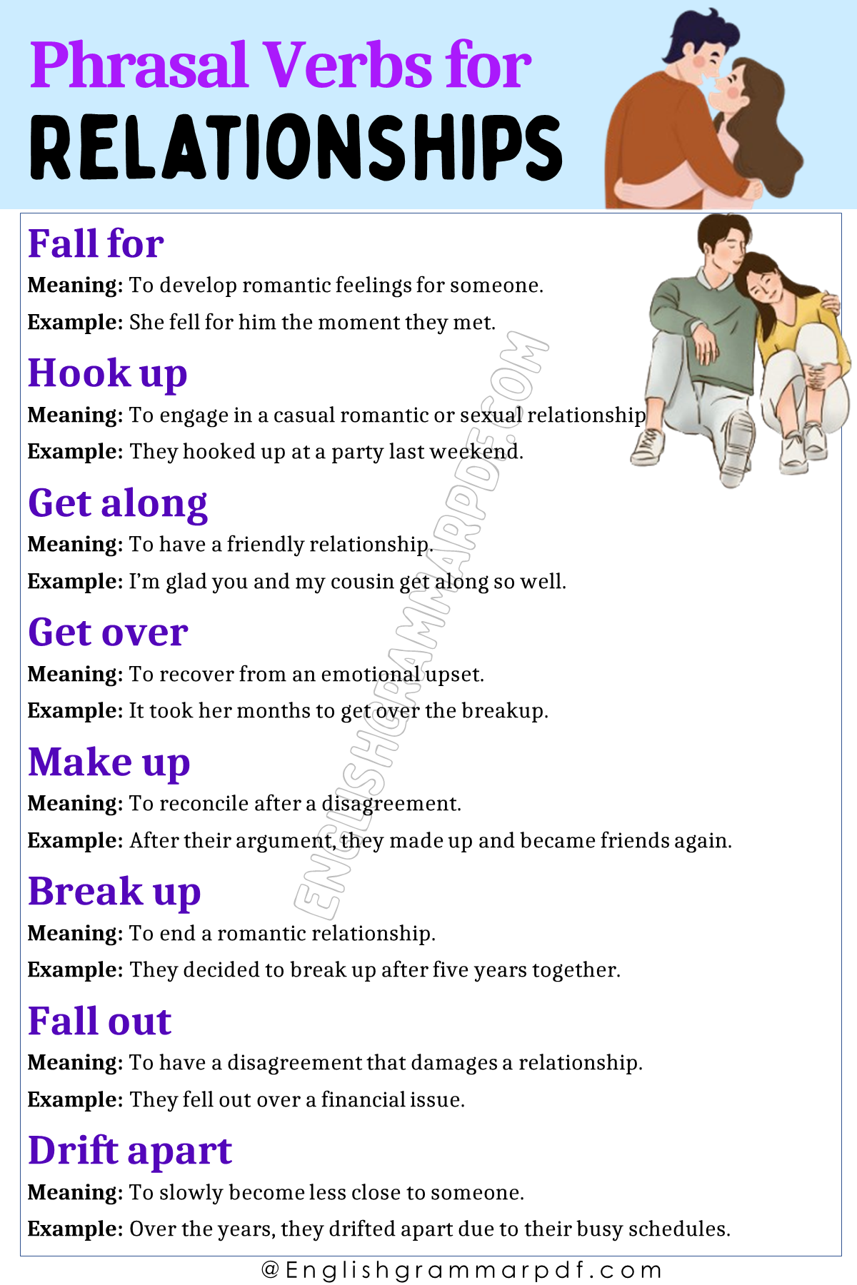 Phrasal Verbs for Relationships