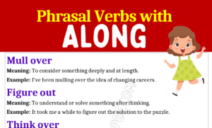 Phrasal Verbs with Along 1